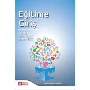 Pegem Akademi Yayıncılık Eğitime Giriş