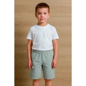 Kargo Cepli Erkek Çocuk  Basic Şort 73651-1