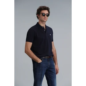 Laon Smart Erkek Polo Tişört Slim Fit Siyah