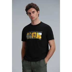 June Modern Grafik T- Shirt Siyah