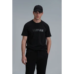 Benjamın Modern Grafik T- Shirt Siyah