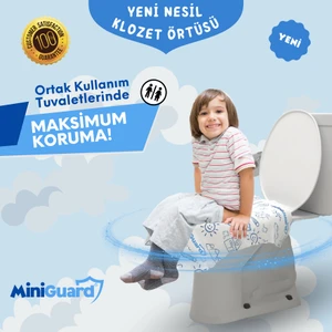 Miniguard® Tek Kullanımlık Klozet Örtüsü - 7li Paket - Klozet Kapak Örtüsü