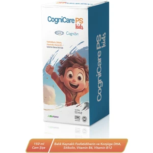 Cogni Care Cognicare Ps Kıds Fosfotidilserin Sitikolin  Vitamin B6 ve B12 Şurup 150 ml