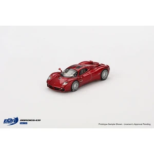 Mini T BBR BBRDIE6431 Models 1/64 Pagani Utopia Dubai Red