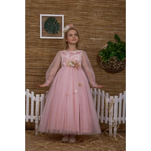 Prenses Tül Abiye Elbise