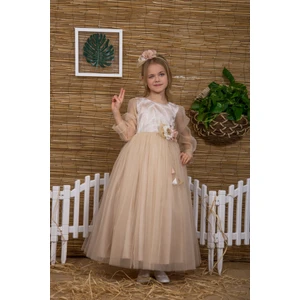 Prenses Tül Abiye Elbise