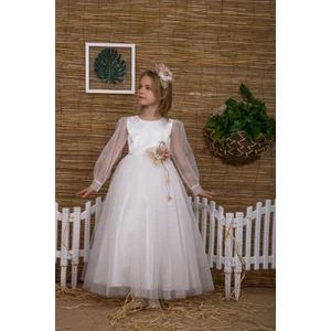 Prenses Tül Abiye Elbise