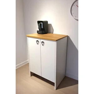 Çok Amaçlı Dolap Kahve Dolabı Kahve Köşesi Dolabı 82 CM