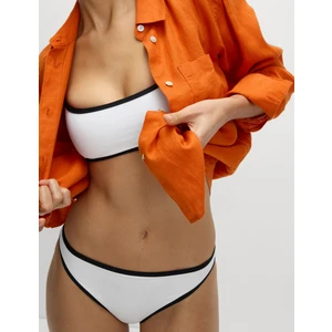 Marks & Spencer Kontrast Şerit Detaylı Yüksek Kesim Bikini Altı