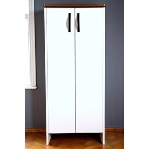 Serçe Design Iki Kapaklı Raflı Çok Amaçlı Mutfak Kiler Dolabı