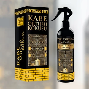 Kâbe Örtüsü Esansı – Oda & Kumaş Spreyi 400 ml | Özel Harem Kokusuyla