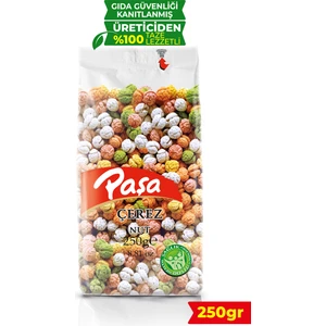 Renkli Leblebi Şekeri Şeffaf Poşet 250 gr