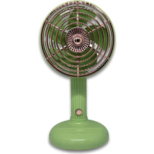 Fy060 Taşınabilir Masaüstü Ve El Yeşil Usb Fan