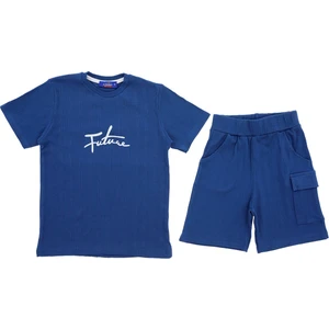 Erkek Çocuk Şort Takım Baskılı