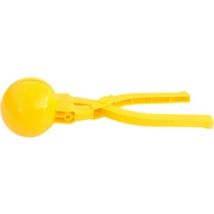 Sarı Yuvarlak Kar Topu- Kum -Yemek Şekillendirici Oyuncak