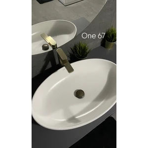 Cerastyle One 67 cm Tezgah Üstü Çanak Lavabo