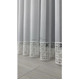 Emes,elfida Desen Işlemeli Tül Perde, Mutfak Tülü,salon Tülü,lüx Tül