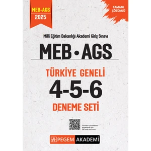 2025 Meb Ags Tamamı Çözümlü Türkiye Geneli 4-5-6 (3'lü Deneme Set