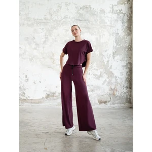 Yuvarlak Kesimli Yoga Tişörtü