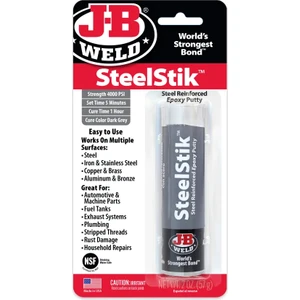 Jb Weld Steelstik™ Epoksi Macun - 2 Oz Metal Yapıştırıcı Paslanma Yapmayan Epoksi Yapıştırıcı