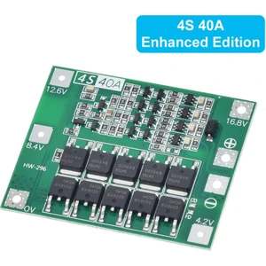4S Bms 18650 ve 26650 Pil Şarj Devresi 40 Amper ( 4 Pil Için )