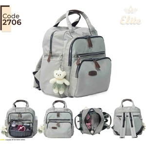 Toscana Taş Rengi Anne Bebek Bakım Çantası