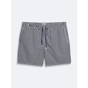 Erkek Çizgili Regular Lacivert Deniz Şort