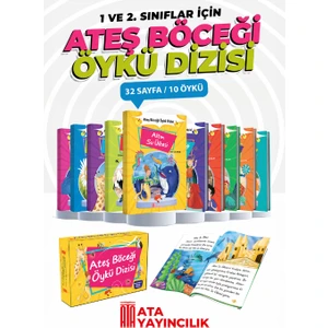 Ata Yayıncılık Ateş Böceği Öykü Dizisi (10'Lu Kitap)1 Ve 2.Sınıf