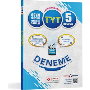 Sonuç Yayınları  TYT  Genel 5 Li Deneme Akademi Öz