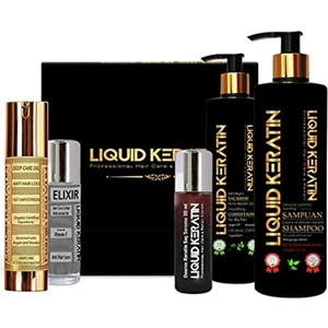 Liquid Keratin Keratin 5'li Dökülme Önleyici Hızlı Saç Seti