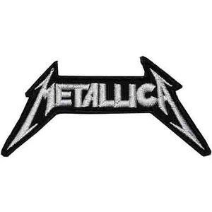Metallica Yazı Patch Yama Nakış