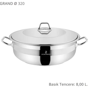 Grand 32 cm Basık Tencere