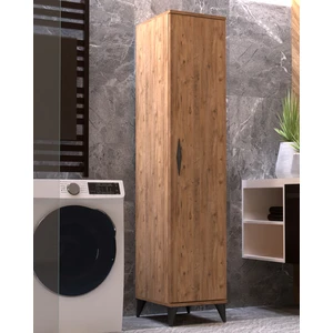 Vesso Tek Kapaklı Dolap Çok Amaçlı Dolap Banyo Dolabı Mutfak Dolabı Kiler Dolabı Raflı Dolap