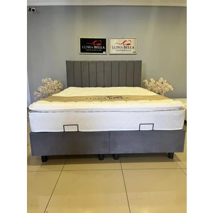 Lunna Bella Aycha Set (Baza-Başlık-Yatak Dahil) Çift Kişilik