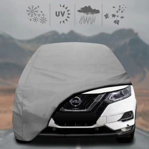 Nissan Qashqai (2013 - 2021) Oto Branda Su Geçirmez Miflonlu Araba Brandası Klipsli Araba Çadırı