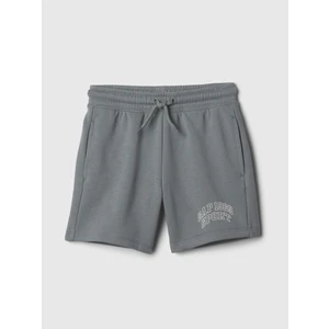 Erkek Bebek Gri Gap Logo Sweat Şort