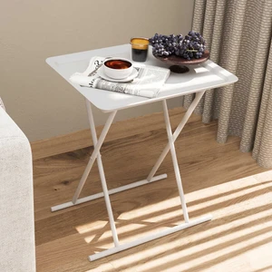 Adore Handy Mate Katlanabilir Tepsili Sehpa HND-004-BB-1 Beyaz