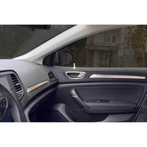 Renault Megane 4 Sedan Krom Iç Kapı Kolu Çerçevesi Taşlı 4 Parça 2021 ve Sonrası