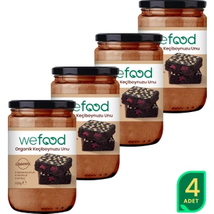 Organik Glutensiz Keçiboynuzu Unu 320  gr 4'lü