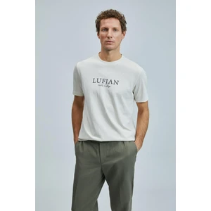 Love Regular Fit Erkek Ekru T-Shirt (111020238)