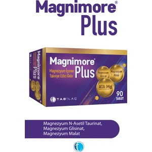 Plus Magnezyum 90 Tablet N-Asetil Taurinat Bisglisinat Malat