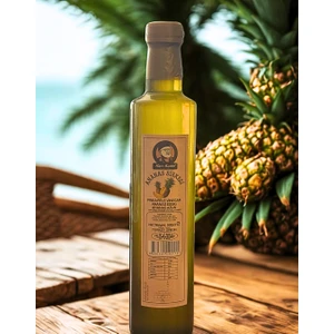 Hacı Kamil Ananas Sirkesi 500 ml Doğal Fermente Cam Şişe