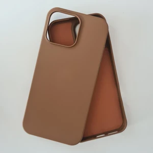 Pirok Store Apple iPhone 16 Pro Max (6.9 Inc) Uyumlu Lansman Içi Kadife Esnek Silikon Kılıf