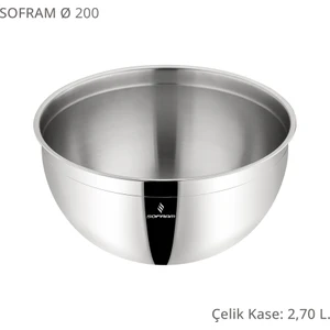 20 cm Çelik Kase