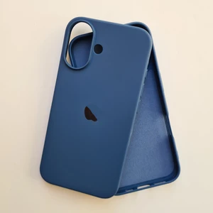 Pirok Store Apple iPhone 16 Plus (6.7 Inc) Uyumlu Lansman Içi Kadife Esnek Silikon Kılıf
