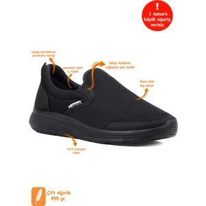 Flex Anatomik Anorak Bağcıksız Erkek Spor Ayakkabı
