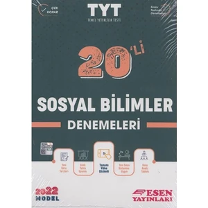 Esen Yayınları TYT 20'li Sosyal Bilimler Deneme