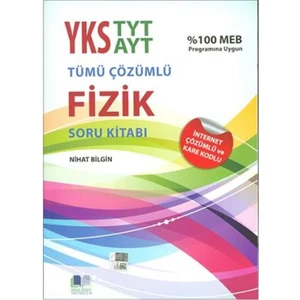 Nihat Bilgin Yayıncılık TYT YKS Fizik Tümü Çözümlü Soru Kitabı