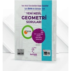 Karekök Yayıncılık TYT Yeni Nesil Geometri Soruları