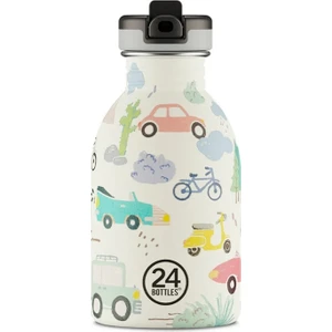 Kids Bottle Adventure Friends Pipetli Paslanmaz Çelik Çocuk Su Matarası 250 ml